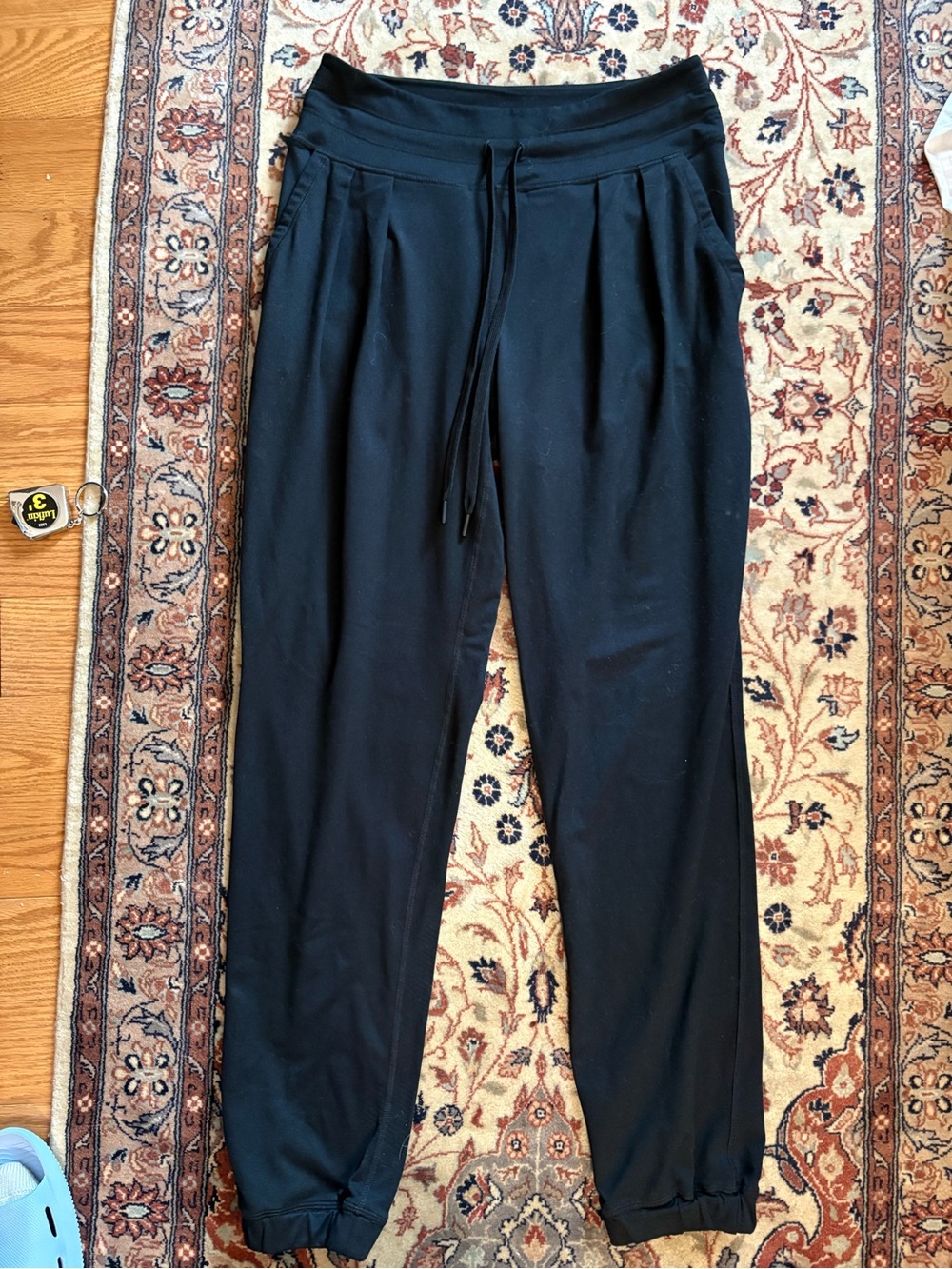 Lole Black Pleated Sweatpants